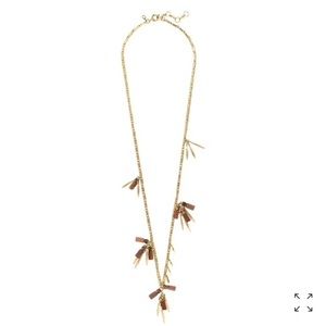 J.Crew Mixed Prism Long Necklace, NWT
